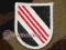 Naszywka Flash 5th Special Forces Group Lebanon