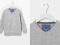 16761 ZARA BOYS__SZARY SWETER V-NECK__13-14LAT