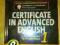 CERTIFICATE IN ADVANCED ENGLISH 1 with answers