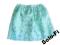Spódnica SPÓDNICZKA seledyn kwiat Rozm:134 dł.40cm
