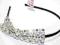 OPASKA KOKARDA CYRKONIE PERŁY DIADEM %% PROMOCJA %