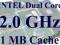 INTEL DUAL CORE T4200 2.0GHz FSB 800MHz 1MB cache