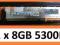 1x 8GB PC2-5300F DL360 DL380 ML350 G5 x3650 X3550