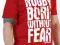 T-shirt Gonga Rugby Born with fear red XXL -20%