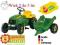 Traktor z przyczepą na pedały Rolly Toys John Deer