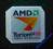 013 Naklejka AMD Turion X2 17 x 19 mm