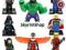 8 figurek Super Heroes. Marvel Duży Hulk !