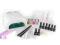 Zestaw Manicure Hybrydowy Lampa 6+2hybrydy Silcare