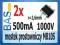 Mostek prostowniczy 500mA 1000V MB10S SMD