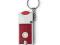 Brelok z lampką LED i żetonem do wózka 10 szt