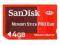 Oryginalna Karta SanDisk Memory Stick PRO Duo 8GB