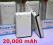Power Bank 20000 mAh Bateria ładowarka LATARKA LED
