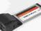 GEMBIRD Karta ExpressCard-&gt;USB 2.0 4 porty