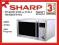 MIKROFALÓWKA Kuchenka Mikrofalowa MIKROFALA SHARP