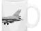 Kubek z samolotem F-16C Jastrząb