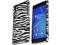 w3 zebra etui GEL Sony Xperia Z2 L50W + folia