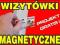 WIZYTÓWKI MAGNETYCZNE - reklama magnetyczna