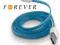 Kabel micro USB Forever Silikonowy Płaski Niebiesk