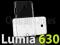 NOKIA Lumia 630 | SLIM AIR CASE Etui + 2x FOLIA