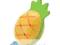 Plan Toys Drewniany marakas grzechotka ananas 12m+