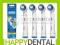 BRAUN Oral-B Precision Clean 4 koncowki FLEXI SOFT