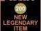 Diablo 3 [na Koncie] 200 Unid Legendarny Przedmiot