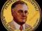 2014 $1 - USA - FRANKLIN D. Roosevelt $1 Kolor