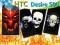 HTC Desire 500 * Etui SKULL - CZACHA + 3x GRATIS