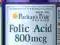 Kwas foliowy 800mcg 250kaps. Wys.gratis