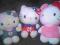 Komplet 3 maskotek Hello Kitty!