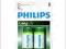 BATERIA PHILIPS R14 LongLife B2 blister -2szt