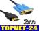 KABEL 2M VGA HDMI PRZEJSCIOWKA GOLD M/M PROMOCJA