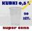 KUBKI KUFLE PLASTIKOWE 500 ML kubek do piwa 0,5 L