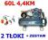 SPRĘŻARKA KOMPRESOR 60L 4,4KM 430L/min + ZESTAW