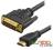 Kabel HDMI-DVI GOLD 24 karatowy pozłacany 2 metry