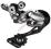 Shimano Deore RD-M610 GS Shadow 10-ka Srebrna