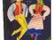Pocztowka , obieg. stroj goralski . .