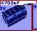 4700uF 50V 85' 40x25mm PANASONIC [1szt] #U6P