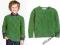 sweter zielony H&amp;M 8-10 l 134-140 sweterek