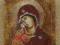Ikona Matka Boska Włodzimierska 14x14 cm wg Rublow