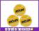 Wibrastop Pro's Pro Vibra Ball (3 szt.) - yellow