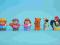 FISHER PRICE LITTLE PEOPLE 6 sztuk figurki # 475