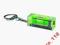 Brelok zielona poziomica 5602