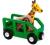 BRIO 33724 - wagon z żyrafą do drewnianej kolejki