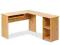 biurko narożne biurka kątowe stół do pracy buk