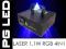 PG LED LASER 1100mW 1,1W 4IN1 ILDA DMX PRYZMA 3D!!