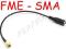 Konektor antenowy 3G 4G LTE FME-SMA B683 B593u-12