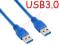 Kabel 2m USB3.0 USB A - USB A AA M/M 3.0 Łódź fv