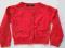 George czerwony sweterek kokardki 1,5-2l, 92