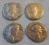 Rzym cztery monety.